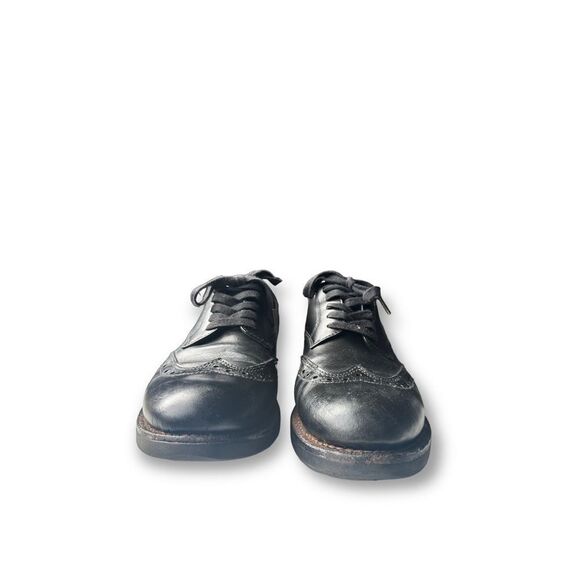 Coach Bleecker Wing Derby Dress Shoes Black Leather Wingtip Size 10D main image 8